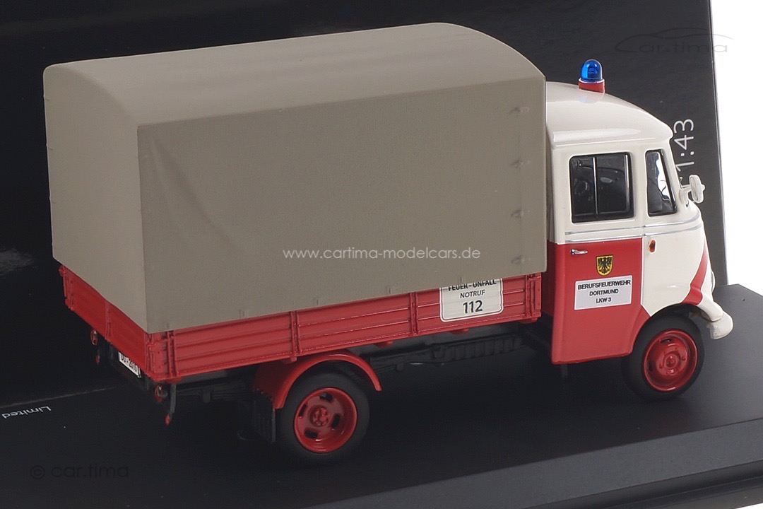 Mercedes-Benz L319 Feuerwehr Dortmund Schuco 1:43 450291600 Mercedes-Benz L319 Feuerwehr Dortmund Schuco 1:43 450291600