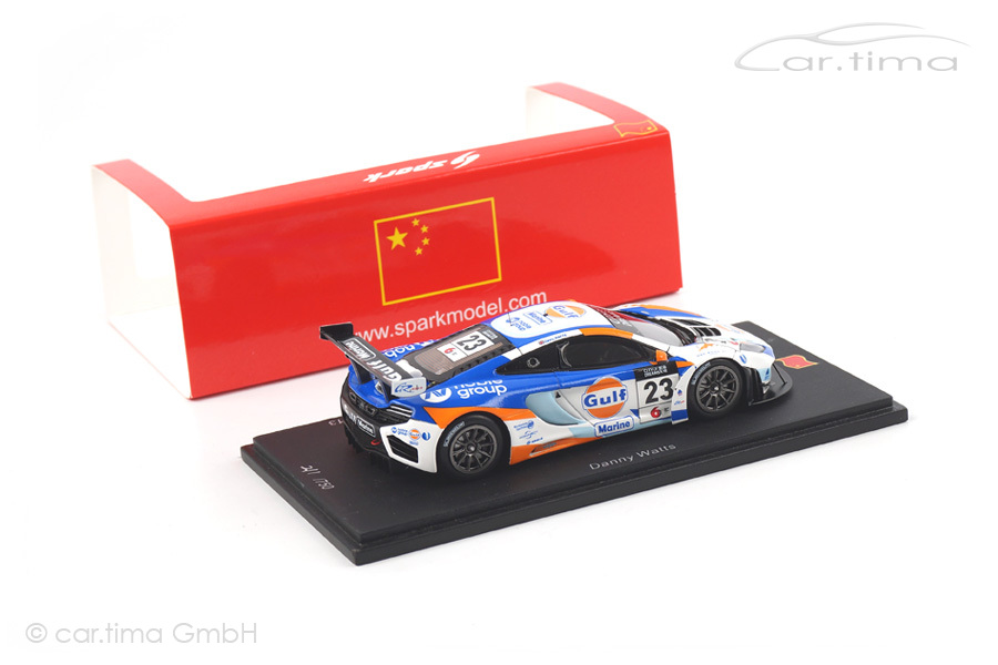 McLaren MP4-12C Macau GT Cup 2013 Danny Watts Spark 1:43 SA056