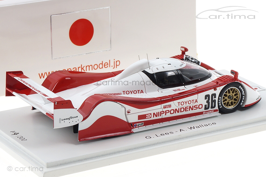 Toyota TS010 Autopolis 1991 Lees/Wallace Spark 1:43 SJ063 Toyota TS010 Autopolis 1991 Lees/Wallace Spark 1:43 SJ063
