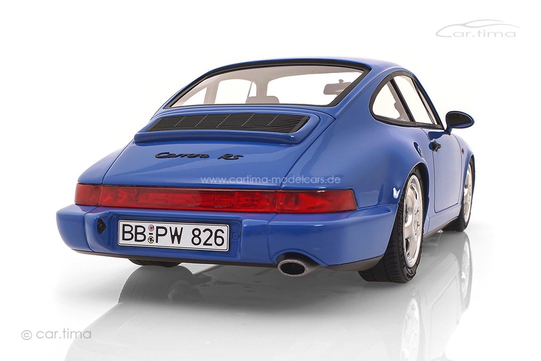 Porsche 911 (964) Carrera RS Maritimblau Originalsignatur Dieter Röscheisen car.tima 1:18 Porsche 911 (964) Carrera RS Maritimblau Originalsignatur Dieter Röscheisen car.tima 1:18