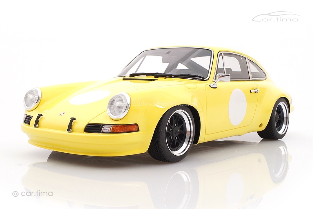 Porsche 911 ST Hellgelb 52outlaw in Echtaluminium car.tima CUSTOMIZED 1:18