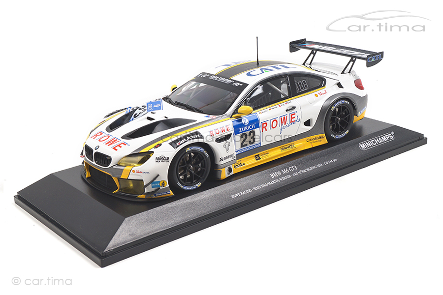 BMW M6 GT3 24h Nürburgring 2016 Eng/Martin/Sims/Werner Minichamps 1:18 155162623