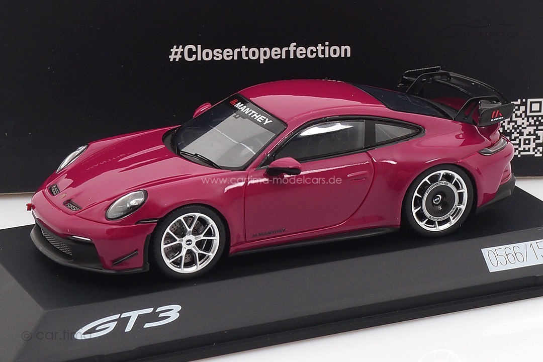 Porsche 911 (992) GT3 Manthey Kit Ruby star Spark 1:43 WAP0203030TGT3