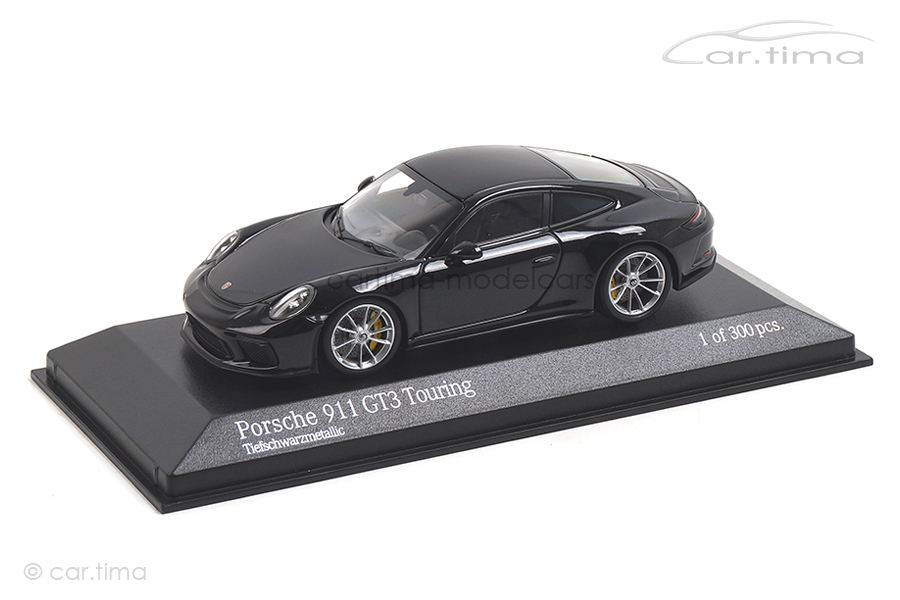 Porsche 911 (991 II) GT3 Touring Tiefschwarzmet. Minichamps 1:43 410067424 Porsche 911 (991 II) GT3 Touring Tiefschwarzmet. Minichamps 1:43 410067424