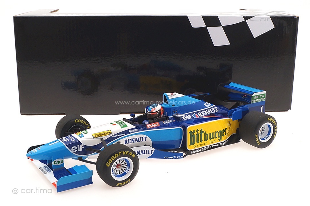 Benetton Renault B195 Winner GP Belgien 1995 Michael Schumacher Minichamps 1:18 510952901