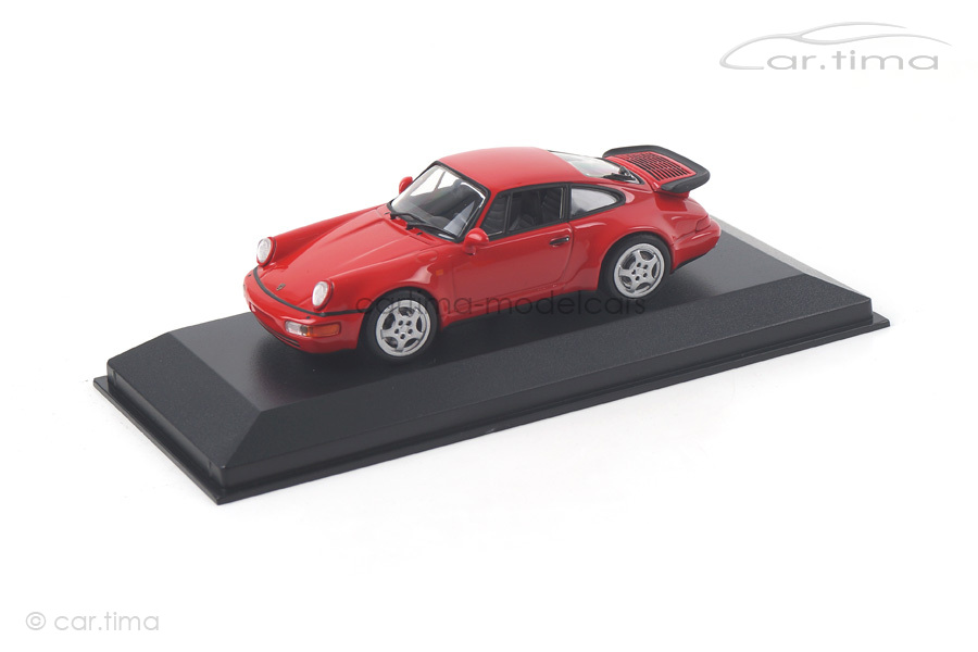 Porsche 911 (964) Turbo Indischrot Minichamps 1:43 940069102 Porsche 911 (964) Turbo Indischrot Minichamps 1:43 940069102
