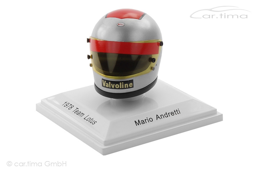 Helm Mario Andretti Team Lotus 1978 TSM 1:8 TSM13AC19