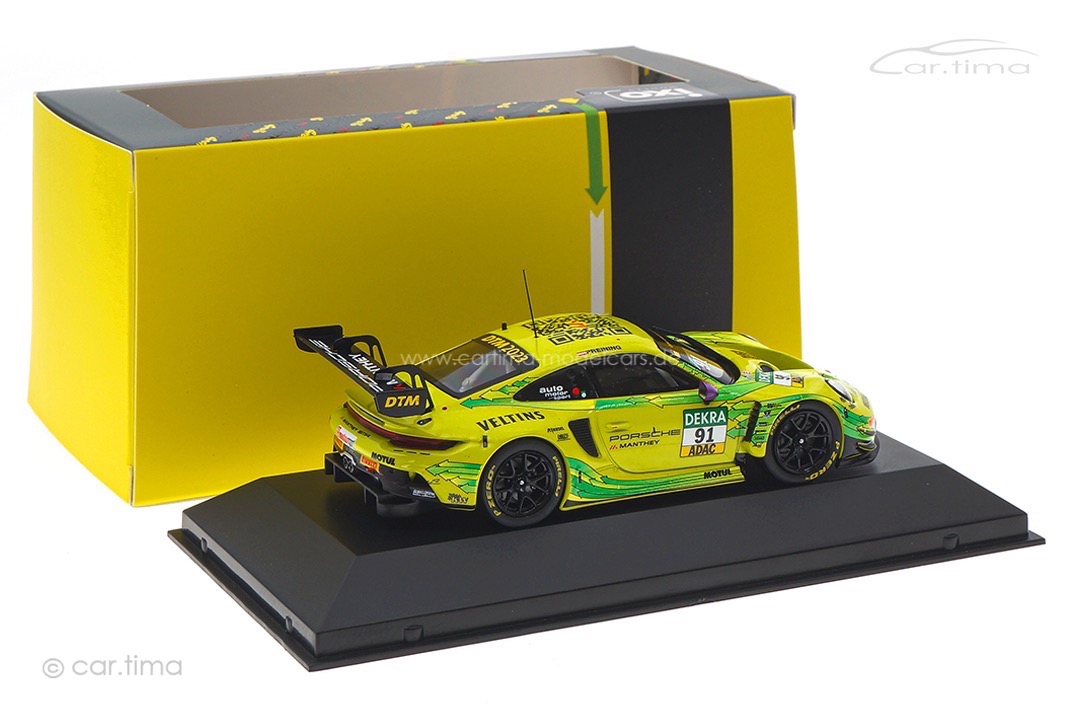 Porsche 911 GT3 R DTM Champion 2023 Thomas Preining Manthey Grello IXO 1:43 MG-I-911-DTM-23-4391