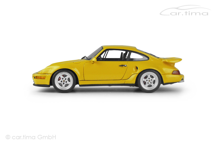 Porsche 911 (964) Turbo S Flatnose Porsche Exclusive Speedgelb Spark 1:43 CA04312007 Porsche 911 (964) Turbo S Flatnose Porsche Exclusive Speedgelb Spark 1:43 CA04312007