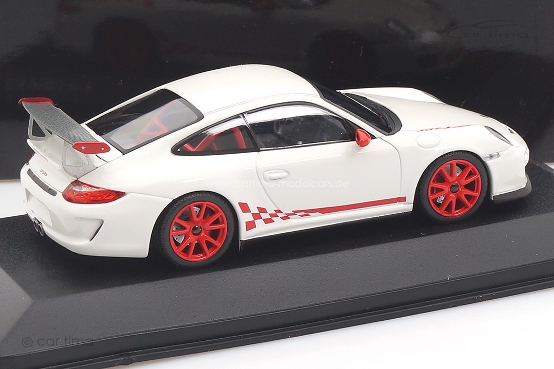 Porsche 911 (997 II) GT3 RS Carraraweiß Minichamps 1:43 400069100