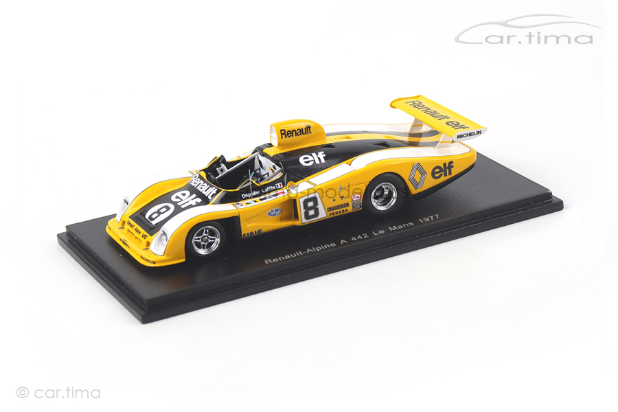 Renault Alpine A442 24h Le Mans 1977 Depailler/Laffite Spark 1:43 S1554