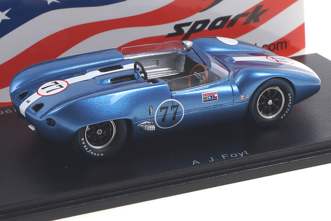 Scarab MK IV Winner Nassau Trophy Race 1963 A.J. Foyt Spark 1:43 US109 Scarab MK IV Winner Nassau Trophy Race 1963 A.J. Foyt Spark 1:43 US109