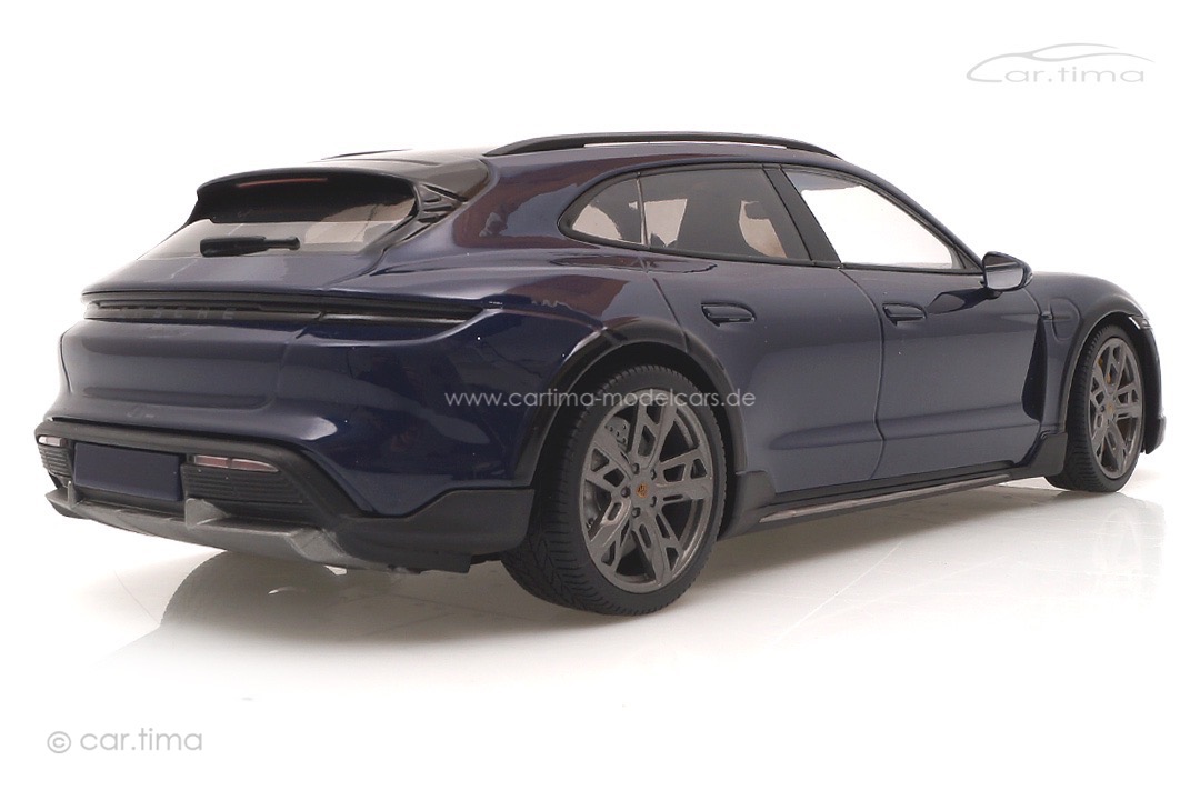 Porsche Taycan Turbo S Cross Turismo Enzianblaumet. Minichamps 1:18 WAP0217830M002
