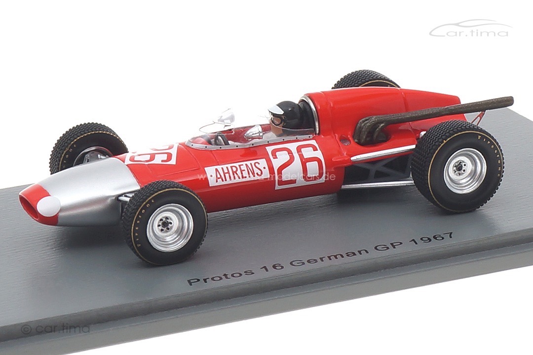 Protos 16 GP Deutschland 1967 Kurt Ahrens Spark 1:43 S7566