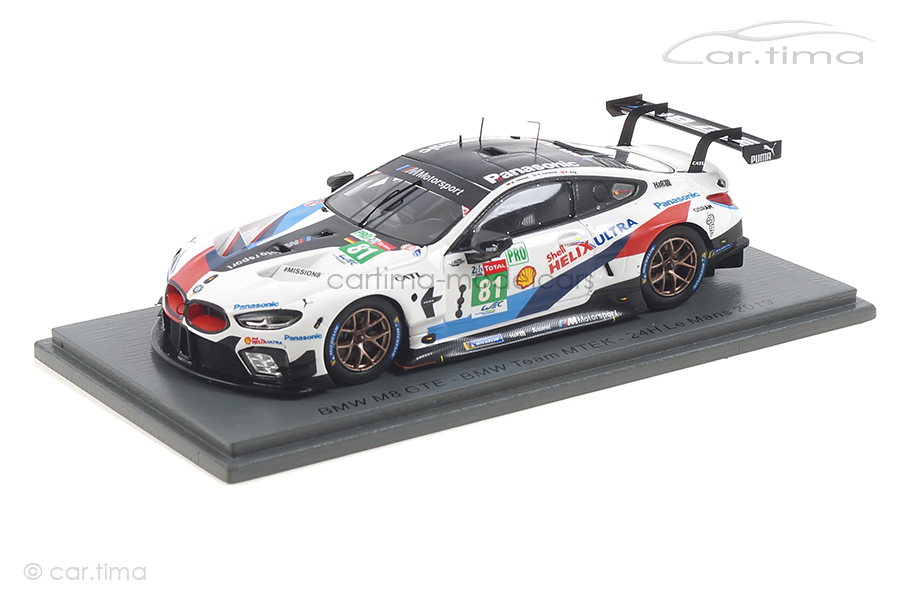 BMW M8 GTE 24h Le Mans 2019 Catsburg/Eng/Tomczyk TSM 1:43 TSM430473