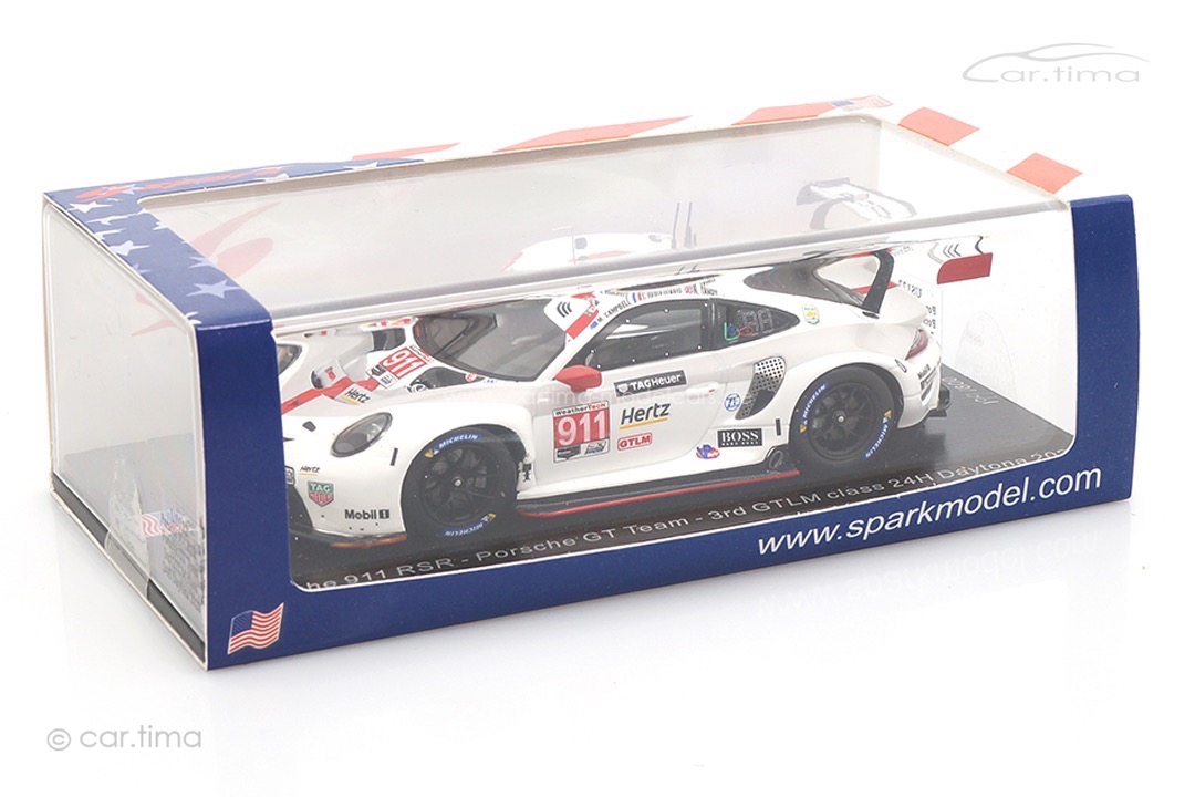 Porsche 911 RSR 24h Daytona 2020 Campbell/Makowiecki/Tandy Spark 1:43 US122