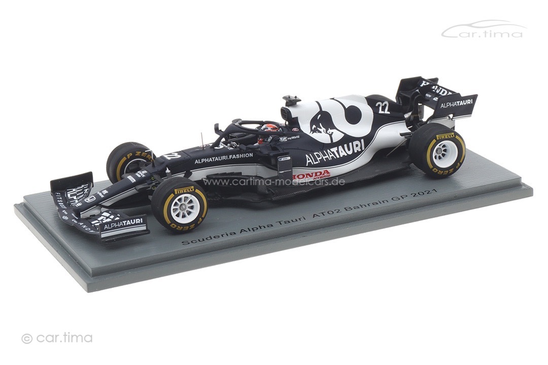 AlphaTauri AT02 GP 2021 Yuki Tsunoada Spark 1:43 S7669 AlphaTauri AT02 GP 2021 Yuki Tsunoada Spark 1:43 S7669