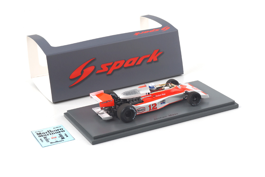 McLaren M23 GP Monaco 1976 Jochen Mass Spark 1:43 S4361 McLaren M23 GP Monaco 1976 Jochen Mass Spark 1:43 S4361