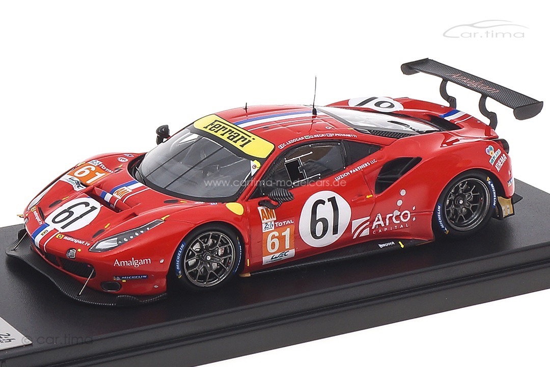 Ferrari 488 GTE Evo 24h Le Mans 2020 Ledogar/Negri Jr./Piovanetti Looksmart 1:43 LSLM113 Ferrari 488 GTE Evo 24h Le Mans 2020 Ledogar/Negri Jr./Piovanetti Looksmart 1:43 LSLM113