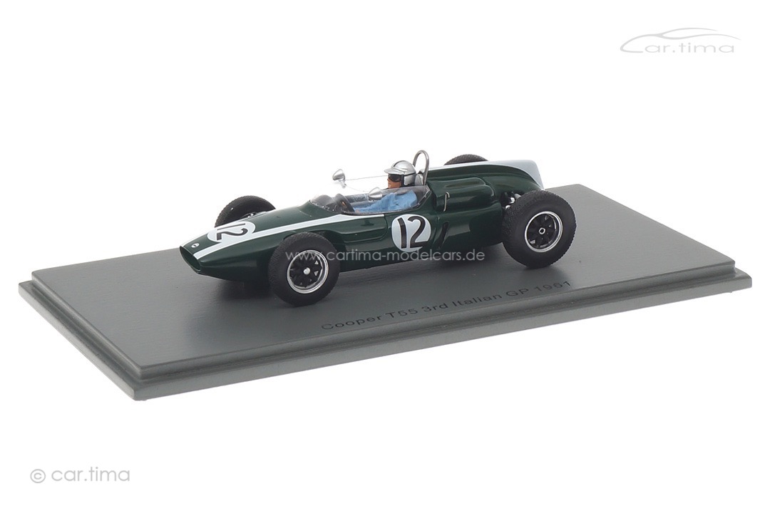 Cooper T55 GP Italien 1961 Bruce McLaren Spark 1:43 S8070