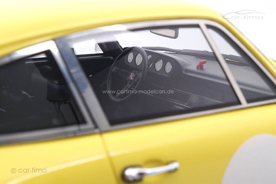 Porsche 911 ST Hellgelb 52outlaw in Echtaluminium car.tima CUSTOMIZED 1:18