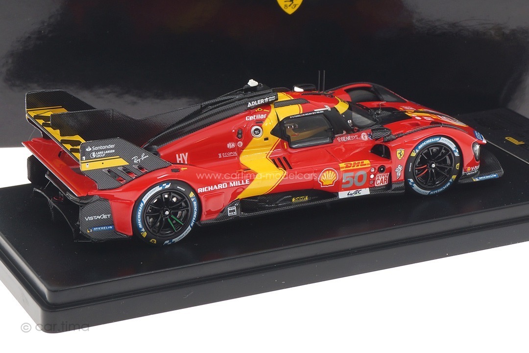 Ferrari 499P Sebring 2023 Fuoca/Molina/Nielsen BBR 1:43 CS003 Ferrari 499P Sebring 2023 Fuoca/Molina/Nielsen BBR 1:43 CS003