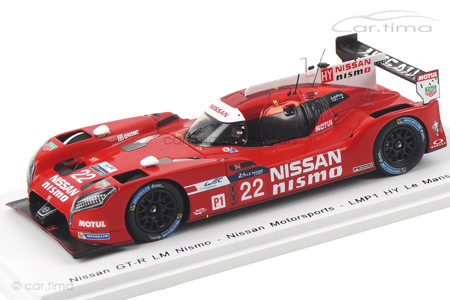 Nissan GT-R LM Nismo 24h Le Mans 2015 Buncombe/Krumm/Tincknell Spark 1:43 S4641 Nissan GT-R LM Nismo 24h Le Mans 2015 Buncombe/Krumm/Tincknell Spark 1:43 S4641