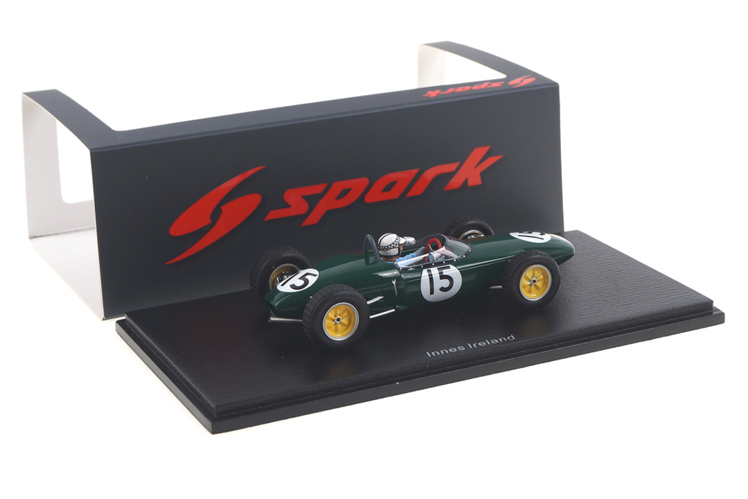 Lotus 21 Winner US GP 1961 Innes Ireland Spark 1:43 S7136 Lotus 21 Winner US GP 1961 Innes Ireland Spark 1:43 S7136