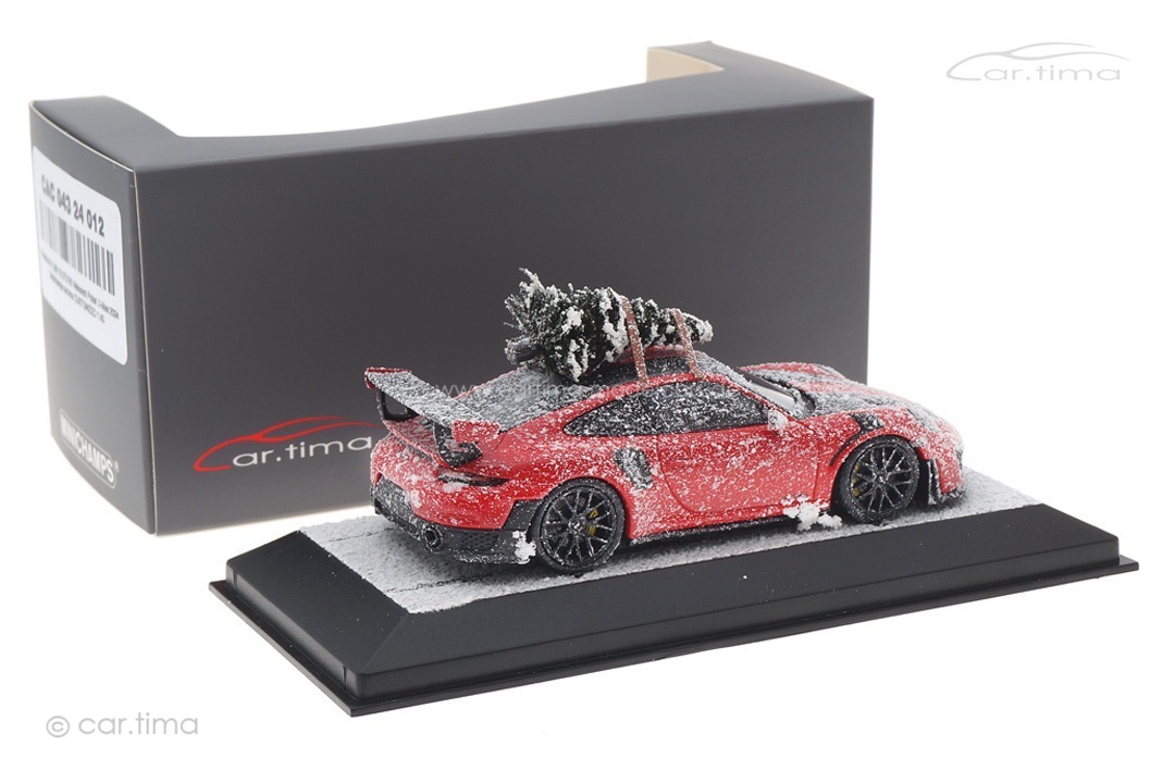 Porsche 911 (991 II) GT2 RS Weissach Paket X-Mas 2024 Minichamps car.tima CUSTOMIZED 1:43 Porsche 911 (991 II) GT2 RS Weissach Paket X-Mas 2024 Minichamps car.tima CUSTOMIZED 1:43