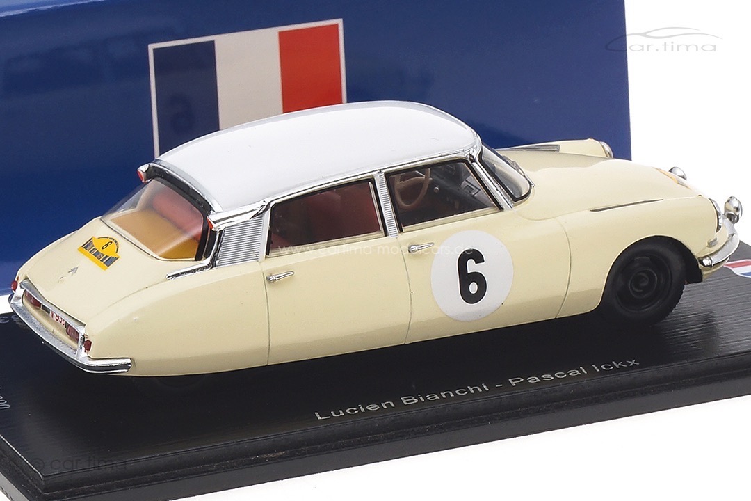 Citroen DS19 Rallye des Routes du Nord 1963 Bianchi/Ickx Spark 1:43 SF230 Citroen DS19 Rallye des Routes du Nord 1963 Bianchi/Ickx Spark 1:43 SF230