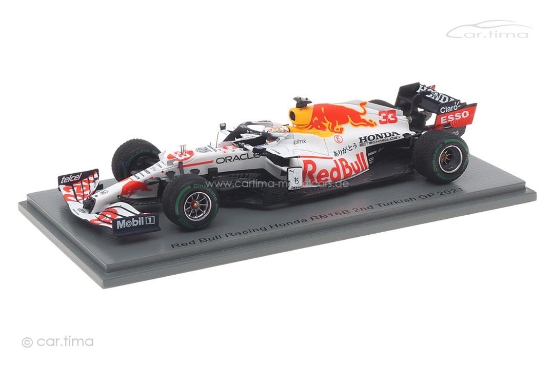 Red Bull Racing Honda RB16B GP Türkei 2021 Max Verstappen Spark 1:43 S7696 Red Bull Racing Honda RB16B GP Türkei 2021 Max Verstappen Spark 1:43 S7696