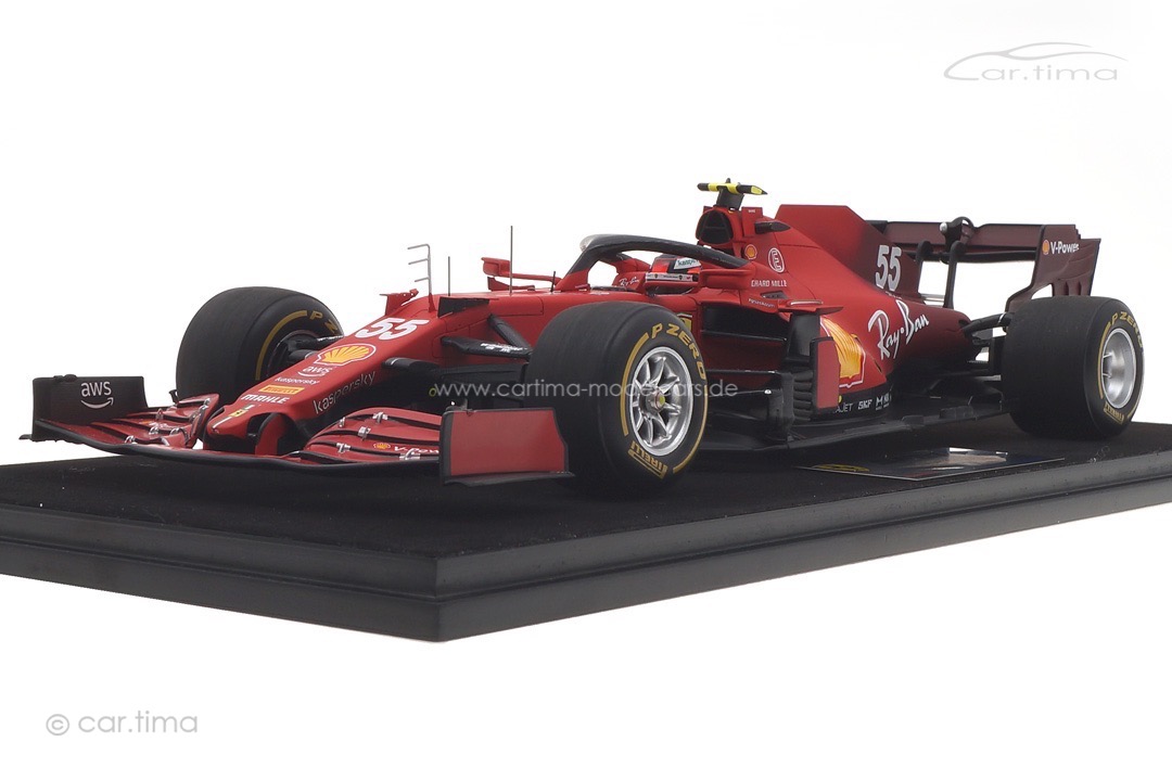Ferrari SF21 GP Großbritannien 2021 Carlos Sainz Jr. Looksmart 1:18 LS18F1039 Ferrari SF21 GP Großbritannien 2021 Carlos Sainz Jr. Looksmart 1:18 LS18F1039