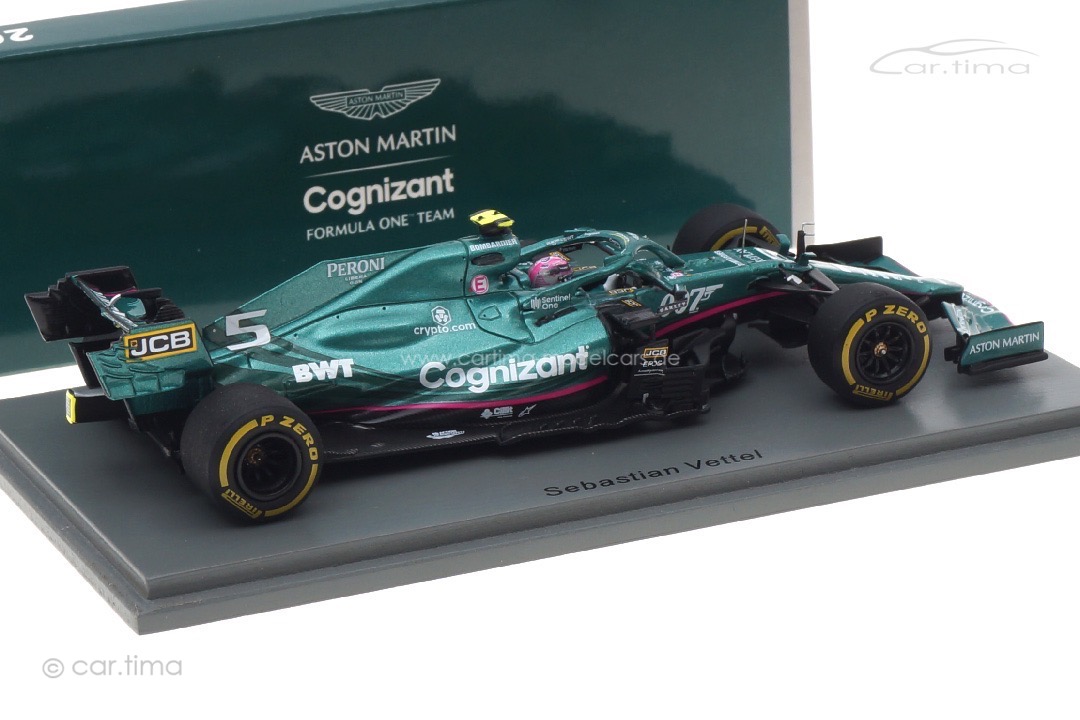 Aston Martin AMR21 GP Italien 2021 Sebastian Vettel Spark 1:43 S7692