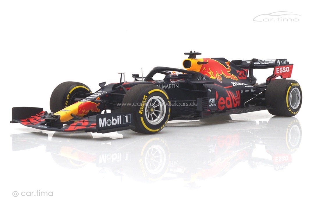 Aston Martin Red Bull RB16 Winner GP Abu Dhabi 2020 Max Verstappen Minichamps 1:18 110201733