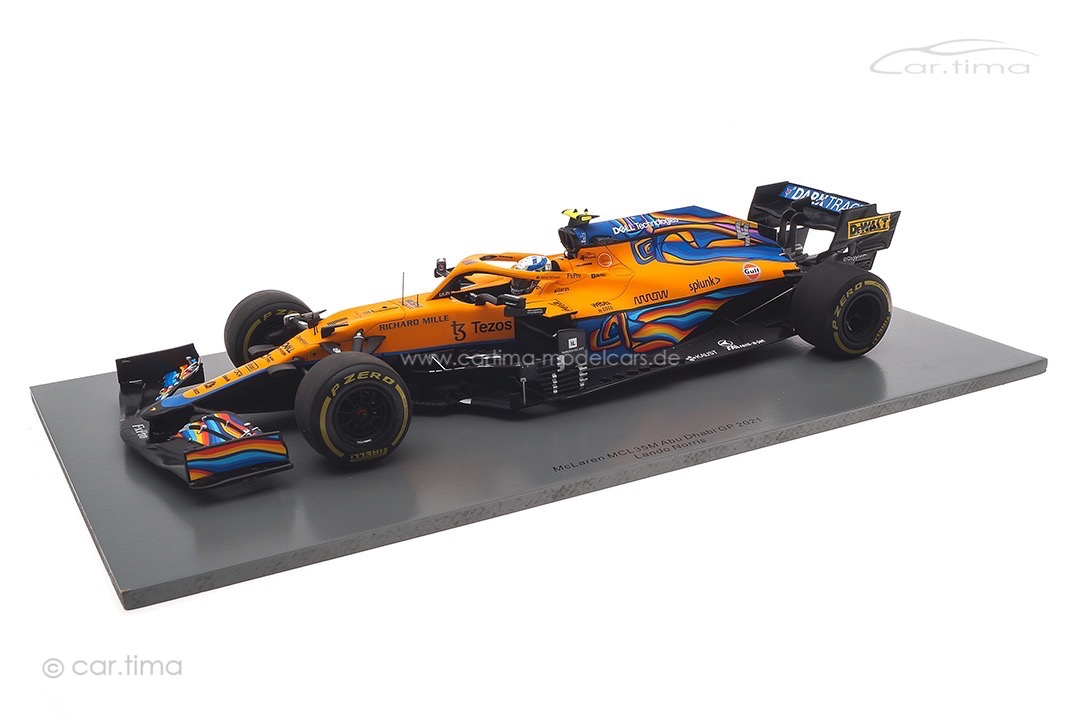 McLaren MCL35M GP Abu Dhabi 2021 Lando Norris Spark 1:18 18S608