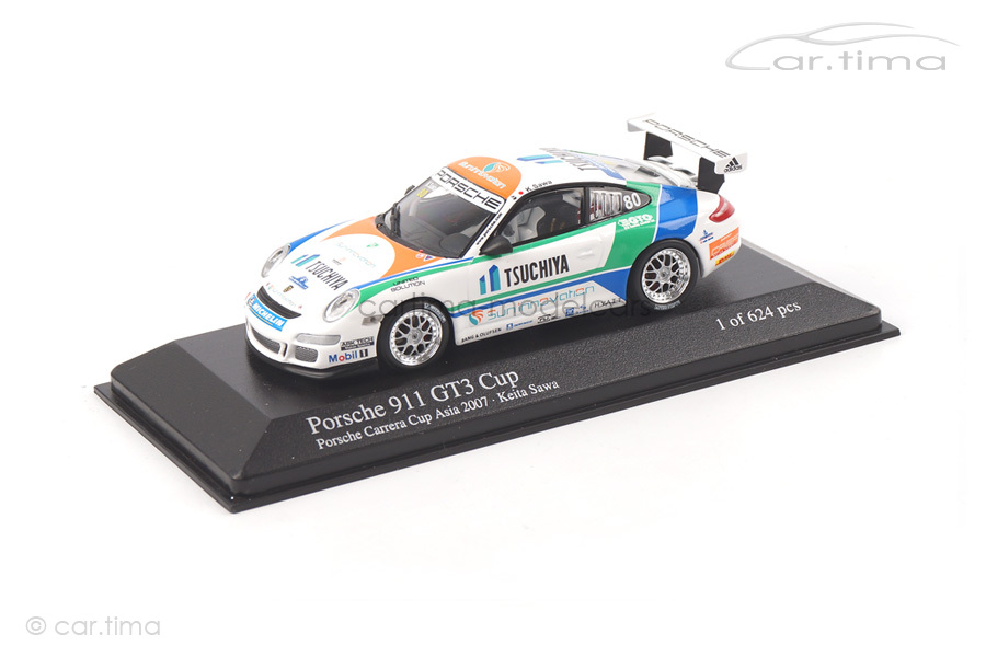 Porsche 911 (997) GT3 Cup Carrera Cup Asia 2007 Minichamps 1:43 400076480