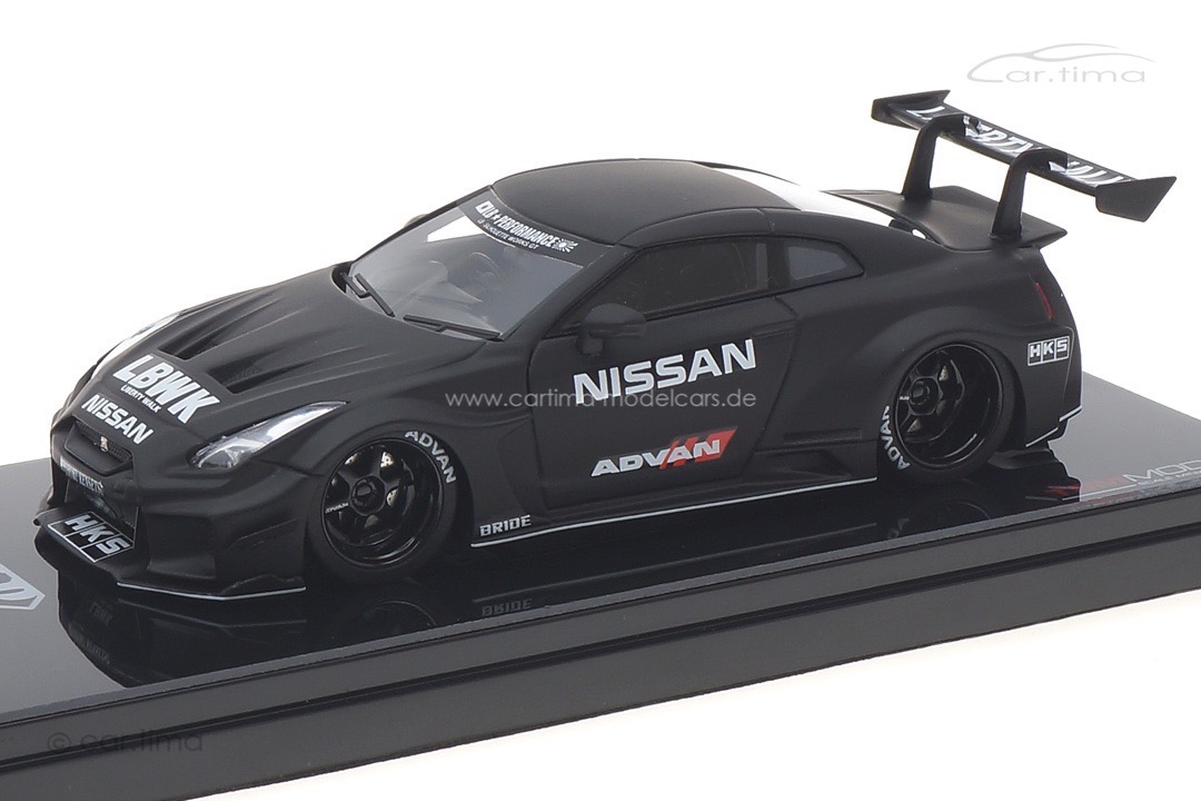 Nissan 35GT-RR LB-Silhouette Works GT Ver.2 Matt Black LBWK TSM 1:43 TSMV0013 Nissan 35GT-RR LB-Silhouette Works GT Ver.2 Matt Black LBWK TSM 1:43 TSMV0013