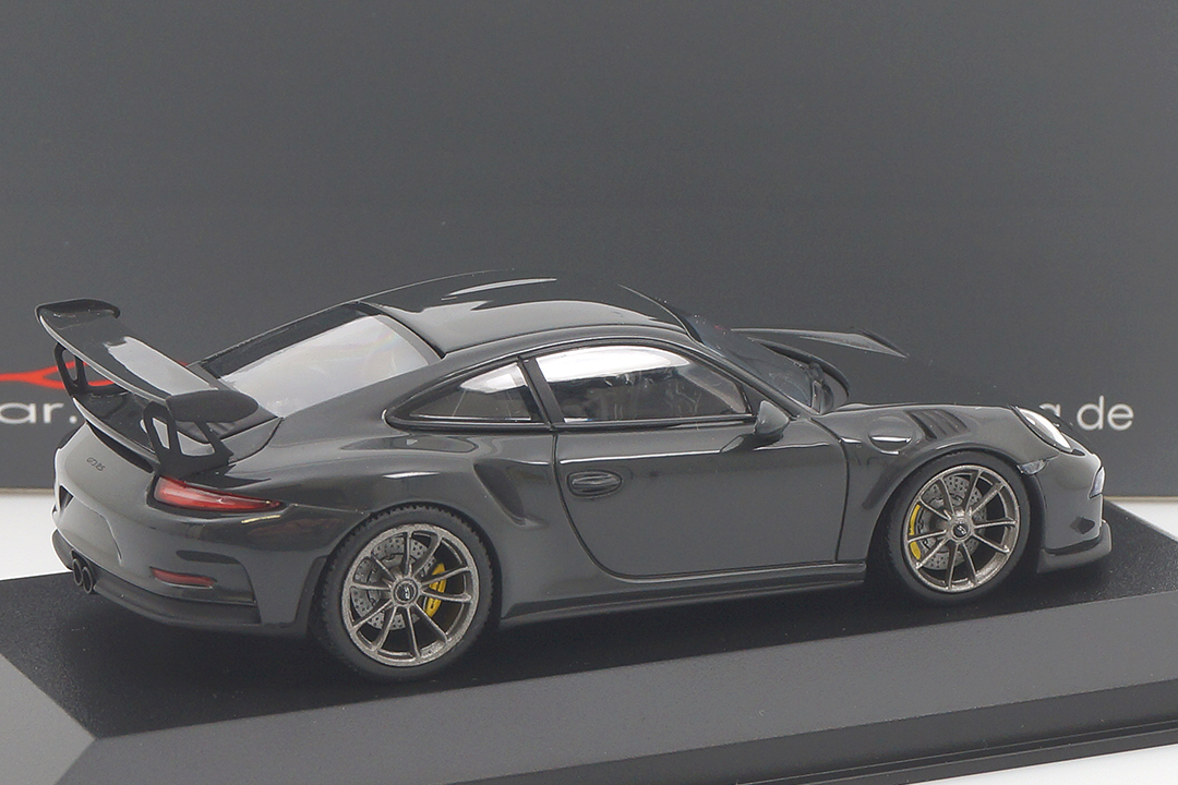 Porsche 911 (991) GT3 RS Grauschwarz Minichamps 1:43 CA04316005