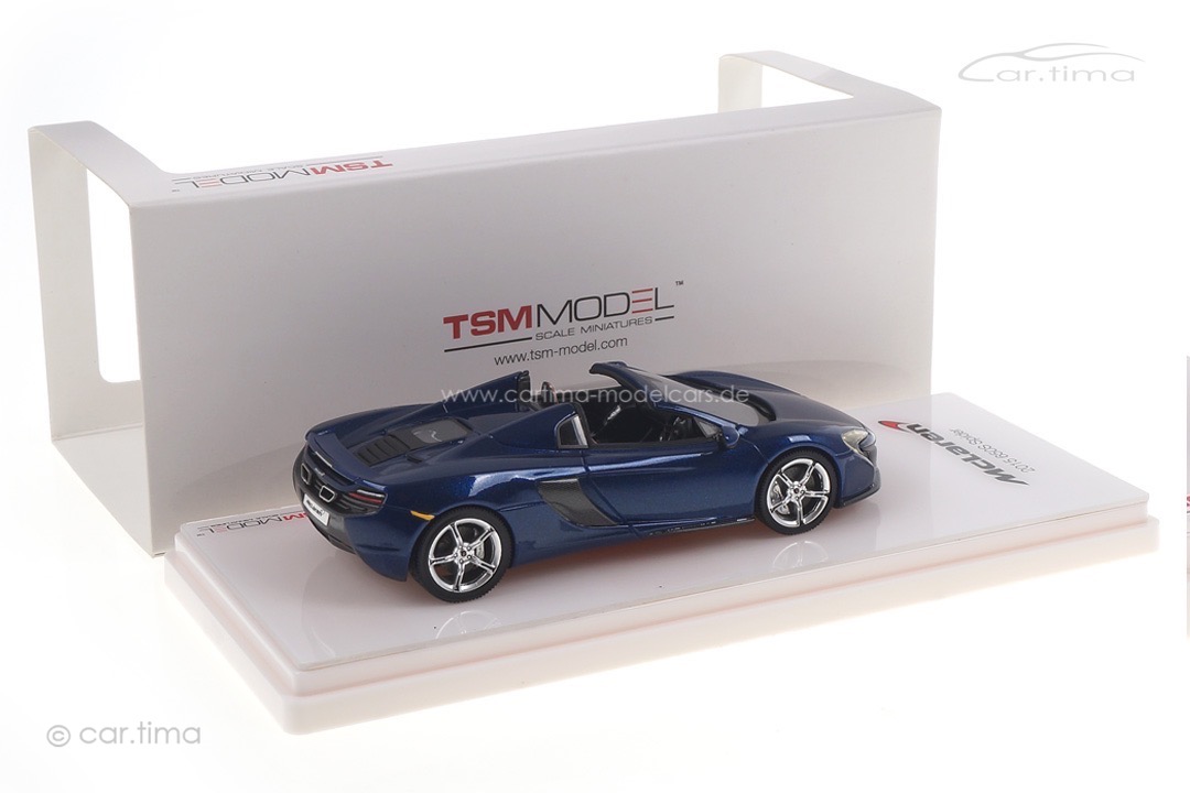 McLaren 650S Spider Volcano blue TSM 1:43 TSM144362 McLaren 650S Spider Volcano blue TSM 1:43 TSM144362