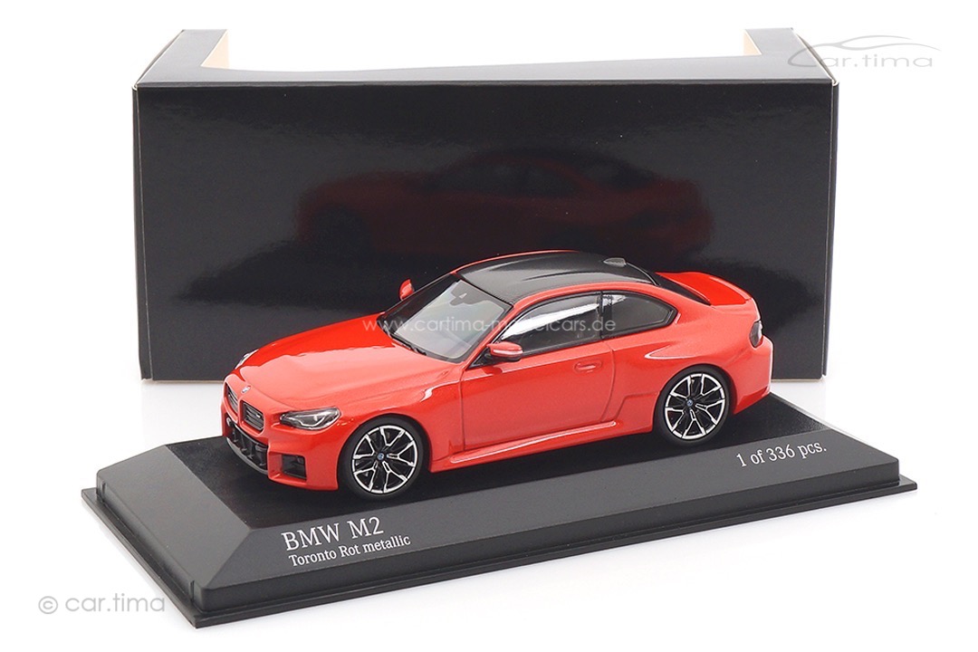 BMW M2 Toronto rot met. Minichamps 1:43 410023120