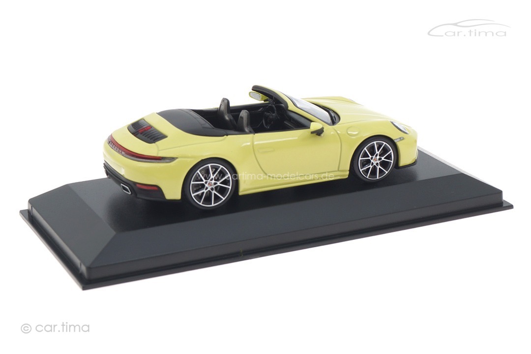 Porsche 911 (992.2) Carrera Cabriolet Cartagenagelb Minichamps 1:43 WAP0200220SCPE