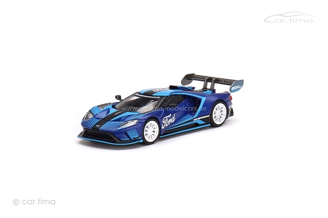 Ford GT Mk II Ford Performance blau MINI GT 1:64 MGT00429-L