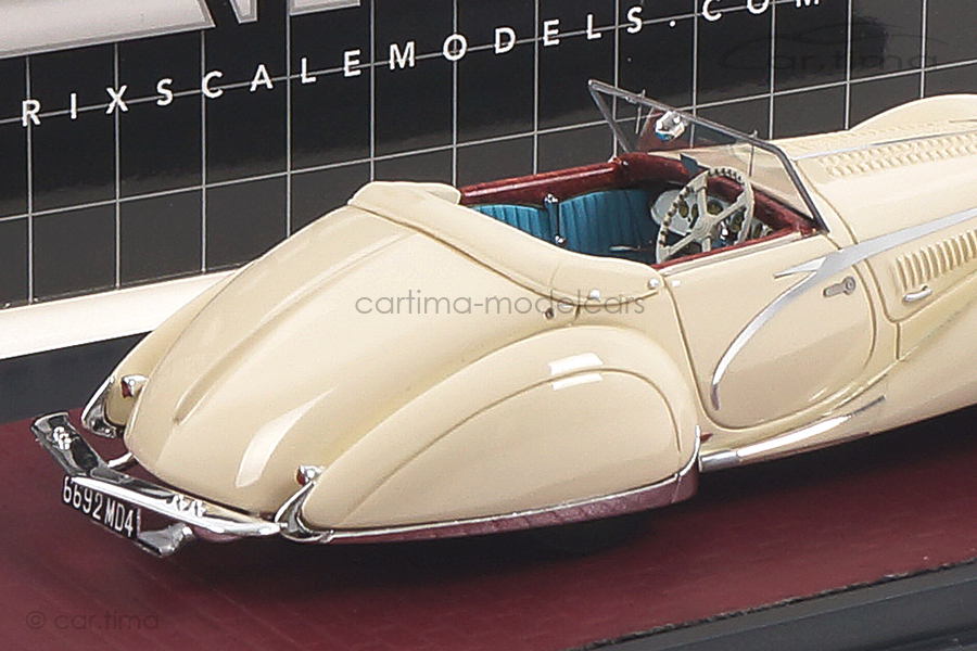 Talbot-Lago T150C Cabriolet Figoni & Falaschi 1936 weiß Matrix 1:43 MX41904-031 Talbot-Lago T150C Cabriolet Figoni & Falaschi 1936 weiß Matrix 1:43 MX41904-031