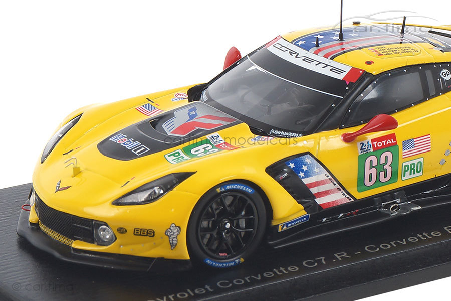 Chevrolet Corvette C7.R 24h Le Mans 2019 Magnussen/Rockenfeller Spark 1:43 S7928 Chevrolet Corvette C7.R 24h Le Mans 2019 Magnussen/Rockenfeller Spark 1:43 S7928