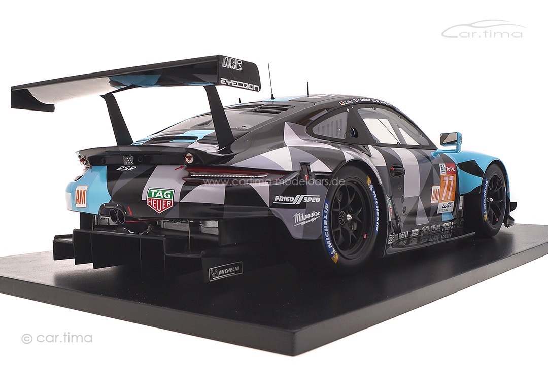 Porsche 911 RSR Winner LMGTE 2018 Andlauer/Campbell/Ried Spark 1:12 12S021 Porsche 911 RSR Winner LMGTE 2018 Andlauer/Campbell/Ried Spark 1:12 12S021