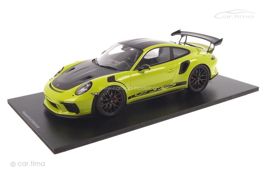 Porsche 911 (991 II) GT3 RS Lichtgrün Spark 1:18 18S239 Porsche 911 (991 II) GT3 RS Lichtgrün Spark 1:18 18S239