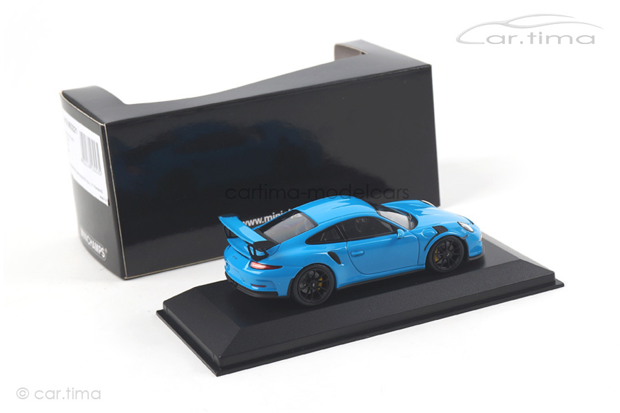 Porsche 911 (991) GT3 RS rivierablau Minichamps 1:43 410063221
