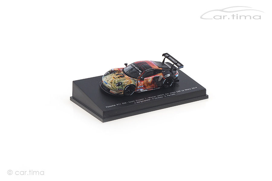 Porsche 911 RSR Class Winner 24h Le Mans 2019 Bergmeister/Lindsey/Perfetti Spark 1:87 87S154
