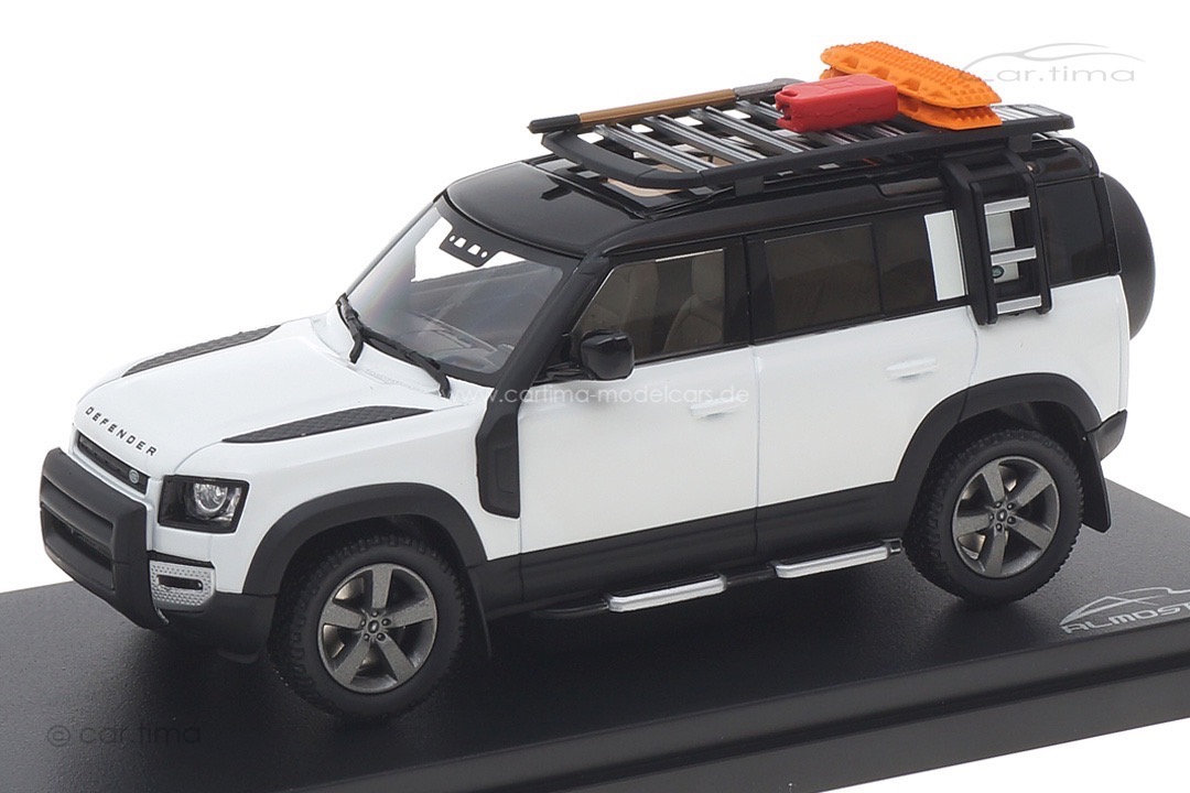 Land Rover Defender 110 2020 Fuji White Almost Real 1:43 410807 Land Rover Defender 110 2020 Fuji White Almost Real 1:43 410807