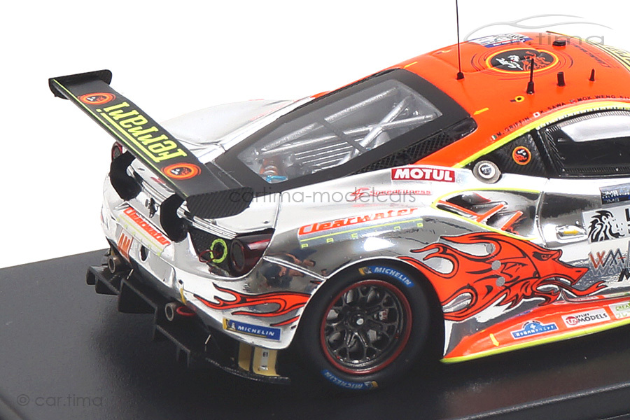Ferrari 488 GTE 24h Le Mans 2018 Griffin/Mok/Sawa LookSmart 1:43 LSLM086